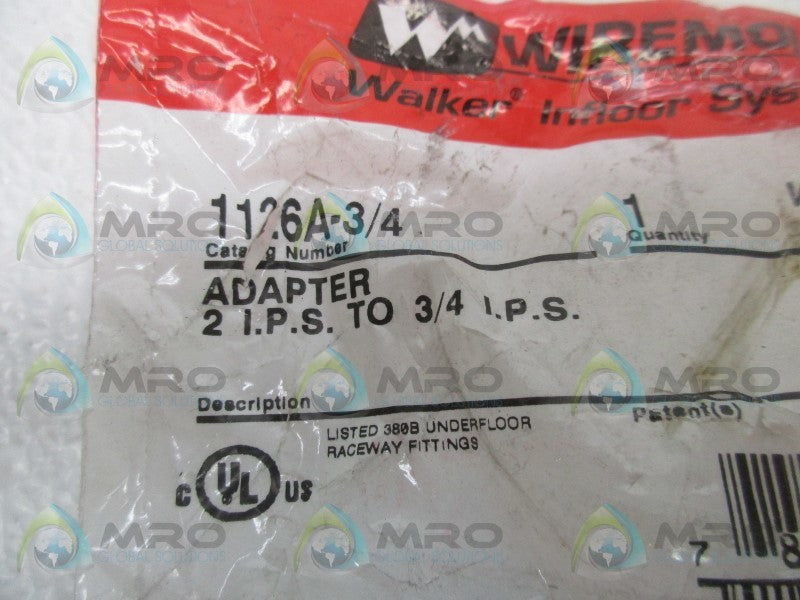 WIREMOLD 1126A-3/4 ADAPTER  NSMP