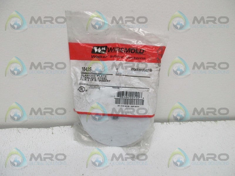 WIREMOLD 1043S BLANKING PLATE  NSMP
