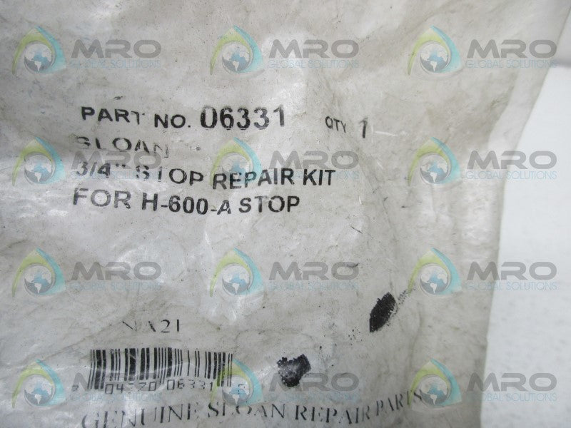 SLOAN 06331 REPAIR KIT  NSMP