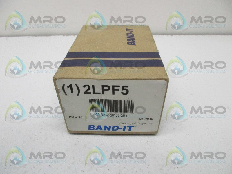 BAND-IT 2LPF5 CP CLAMP 201SS 5/8X1" (IN  BOX)  NSNP