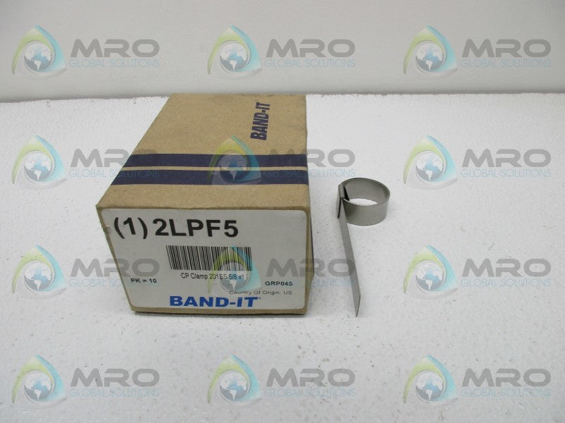 BAND-IT 2LPF5 CP CLAMP 201SS 5/8X1" (IN  BOX)  NSNP