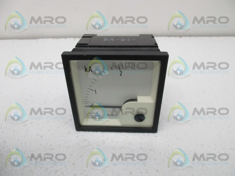 CROMPTON 243-02AG-LSTU-C6 ANALOG PANEL METER  NSNP