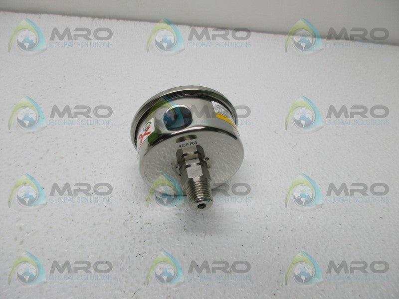 GRAINGER 4CFR4 PRESSURE GAUGE 0-30PSI  NSMP