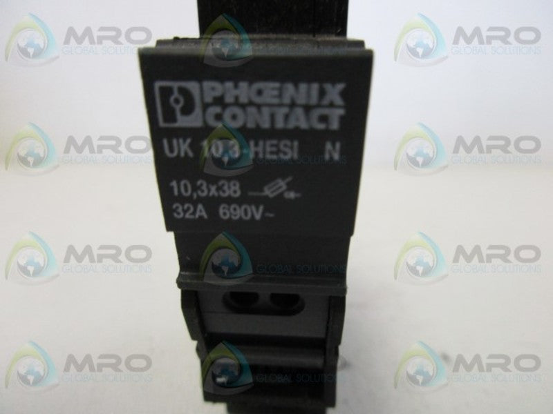 PHOENIX CONTACT UK10,3-HESIN FUSE TERMINAL BLOCK * NEW NO BOX *