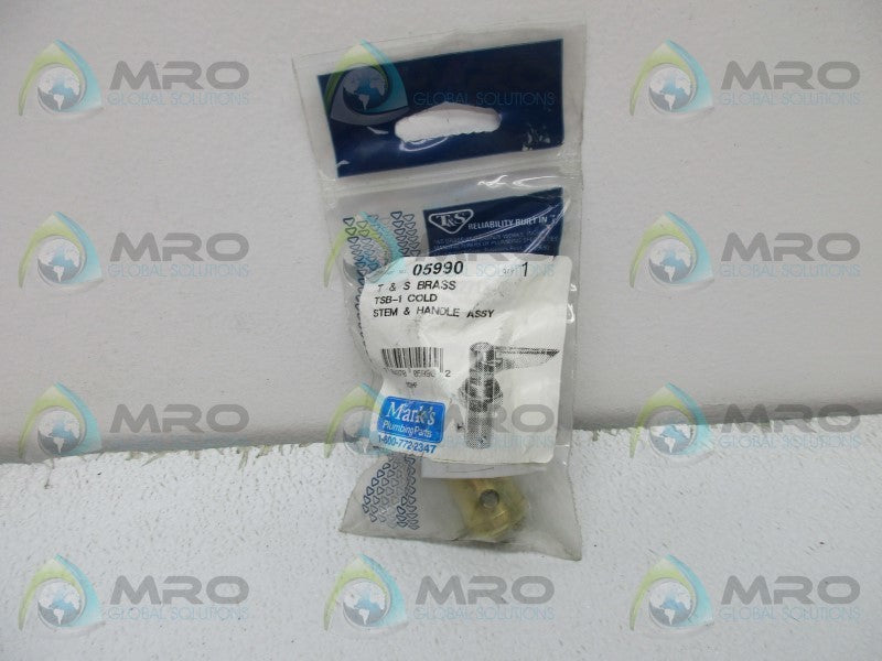 T & S 05990 STEM AND HANDLE ASSEMBLY  NSMP