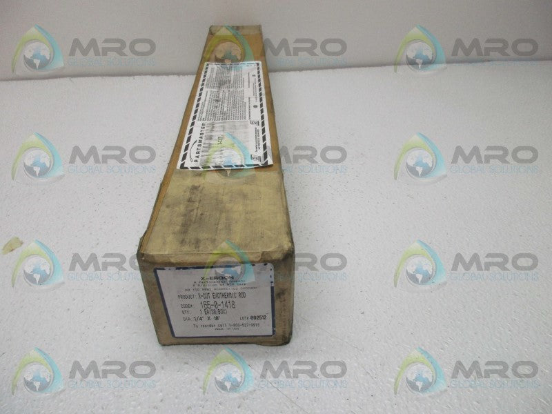 X-ERGON 165-0-1418 X-CUT EXOTHERMIC ROD  NSFS