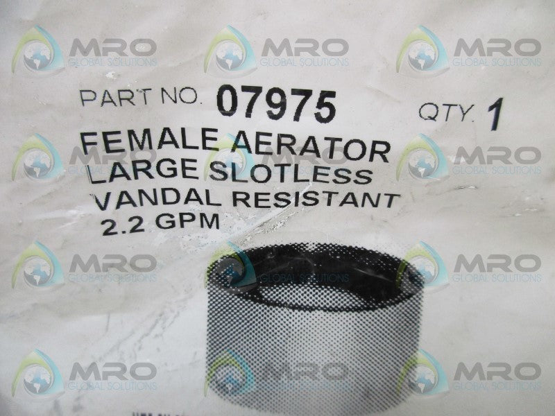 MARK'S 07975 FEMALE AERATOR LARGE SLOTLESS  NSMP