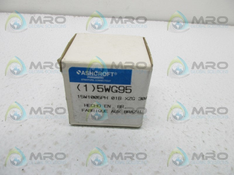 ASHCROFT 5WG95 PRESSURE GAUGE 30PSI  NSMP