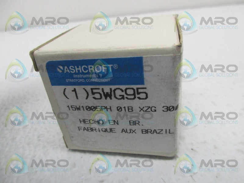 ASHCROFT 5WG95 PRESSURE GAUGE 30PSI  NSMP