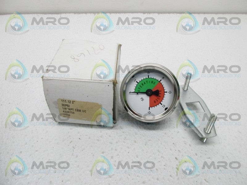 WIKA 4228759 111.12 2" 30PSI NSMP