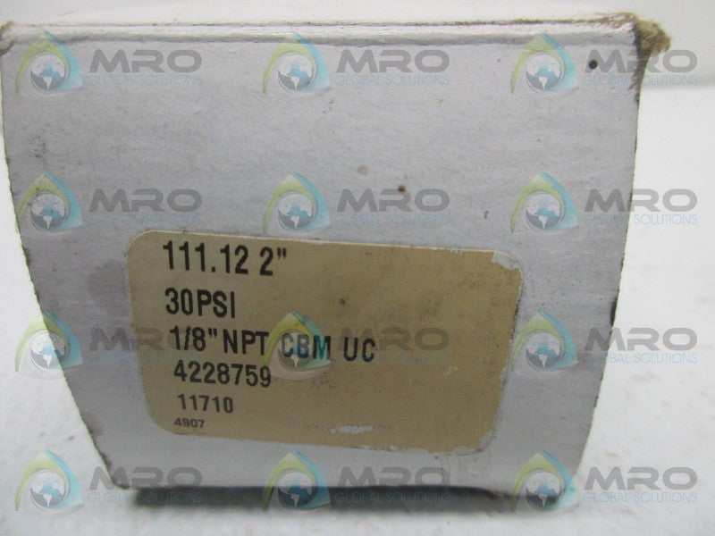 WIKA 4228759 111.12 2" 30PSI NSMP