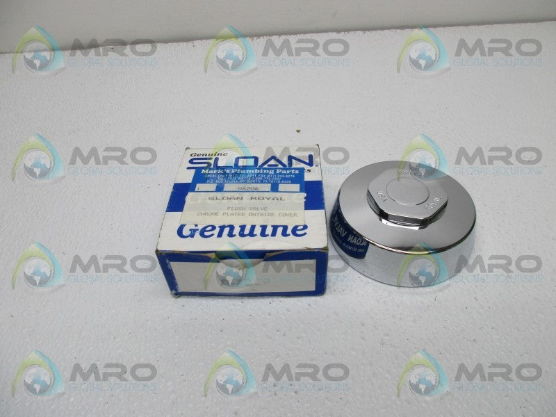 SLOAN A72CP FLUSH VALVE CHROM PLATED OUTSIDE COVER  NSMP