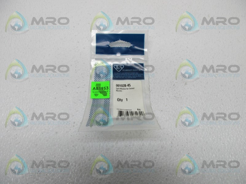 T & S 001028-45 SPLIT WASHER FOR SWIVEL NOZZLE  NSMP