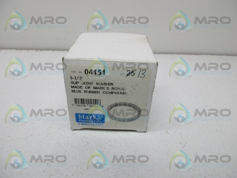 MARK'S 04151 SLIP JOINT WASHER 1-1/2" (BOX OF 13)  NSMP