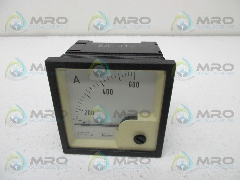 CROMPTON 243-02AG-LSSJ-C6 ANALOG PANEL METER  NSNP