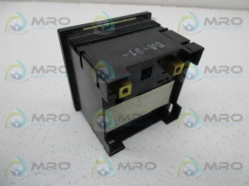 CROMPTON 243-02AG-LSSJ-C6 ANALOG PANEL METER  NSNP