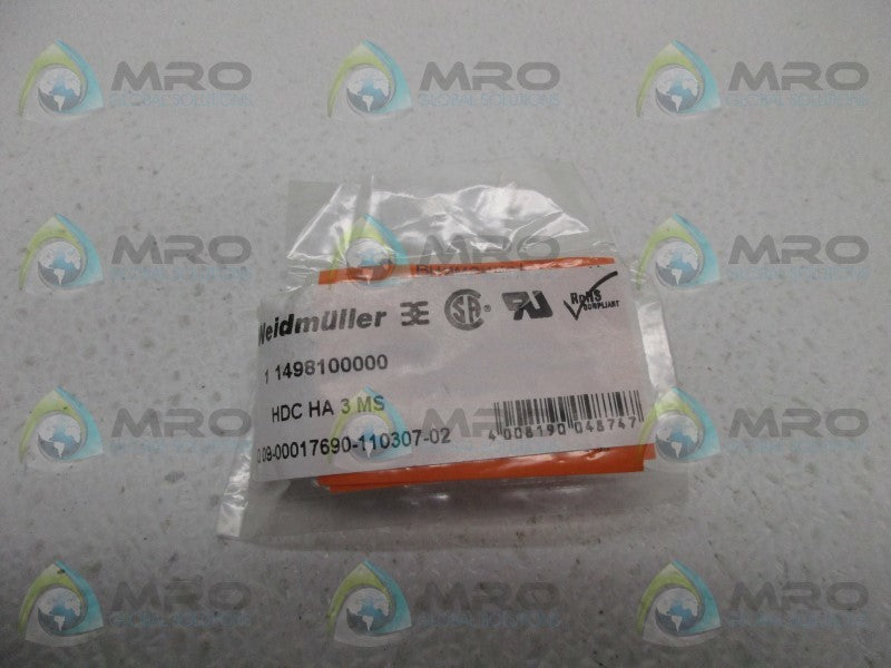 WEIDMULLER HDC-HA-3-MS CONNECTOR INSERT MALE  NSMP