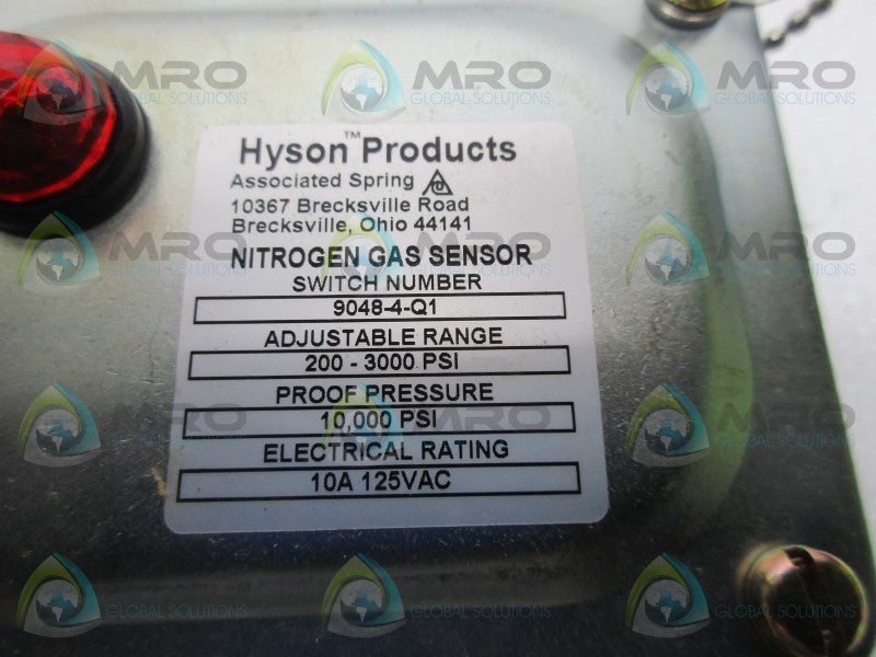 BARKSDALE 9048-4-Q1 NITROGEN GAS SENSOR  NSMP