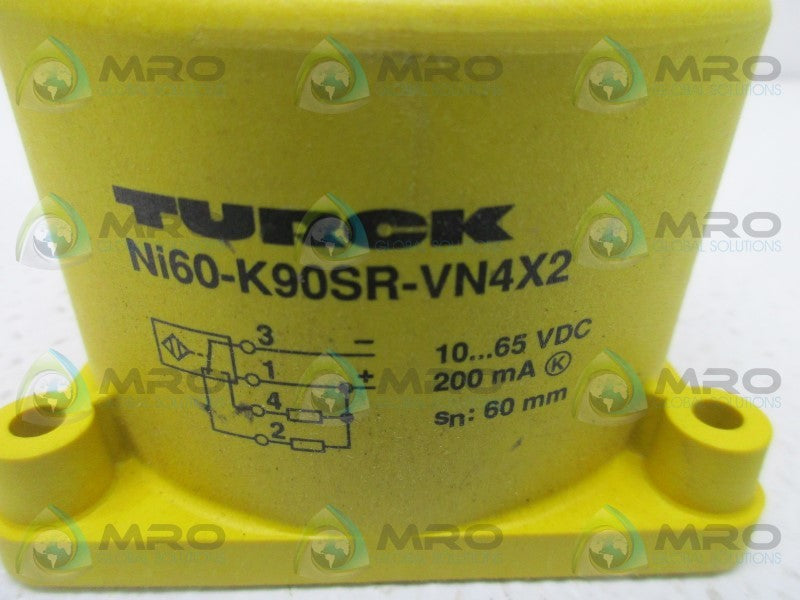 TURCK NI60-K90SR-VN4X2 LONG RANGE SENSOR  NSMP