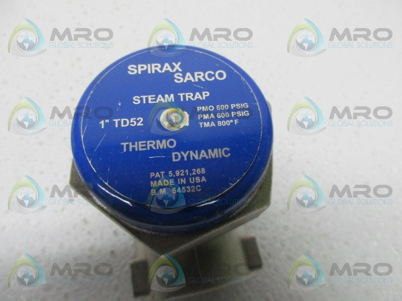 SPIRAX SARCO TD52 STEAM TRAP 1"  NSMP