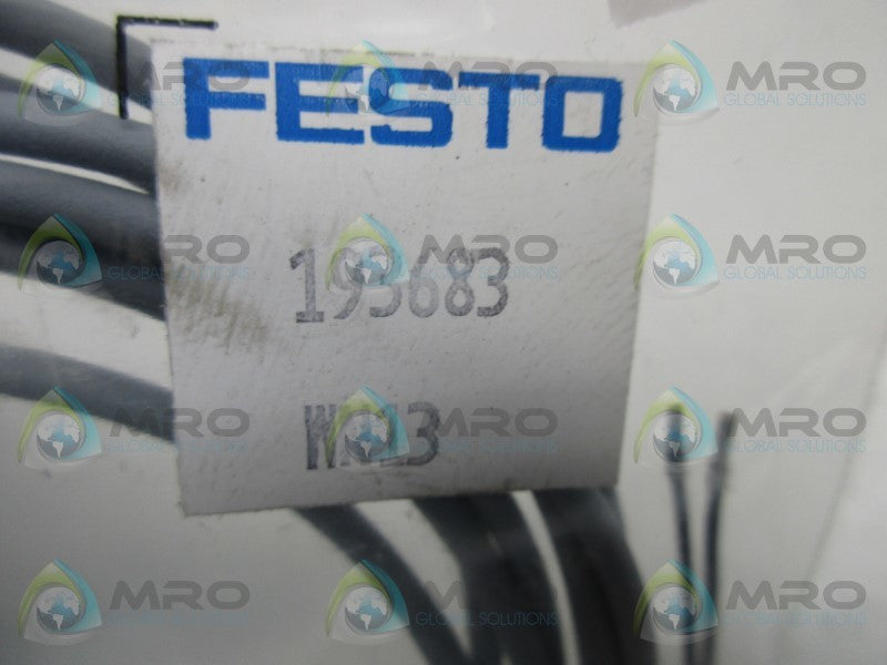 FESTO 193683 PLUG SOCKET W/ CABLE  NSMP