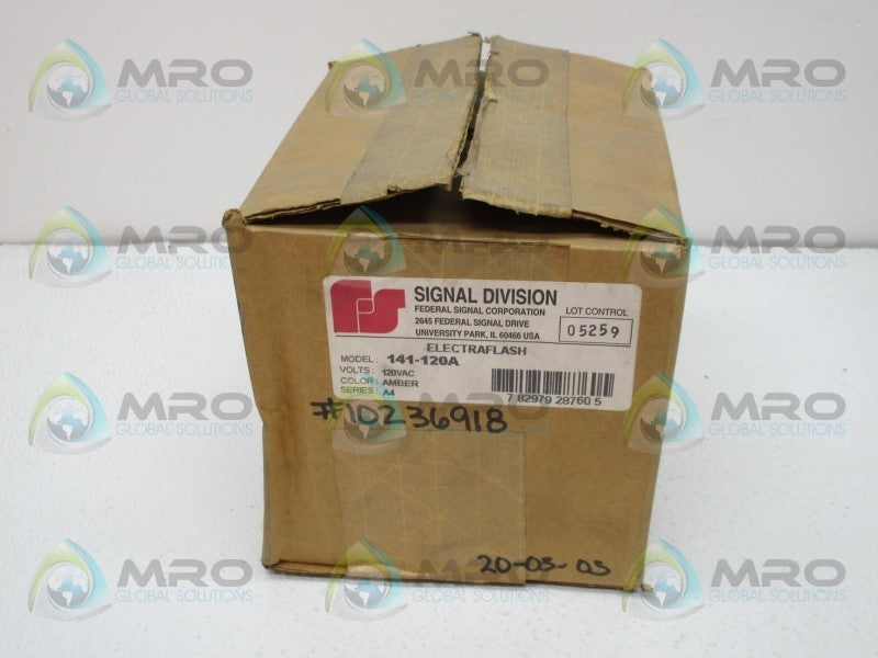 INDUSTRIAL SPARE PART 141-120A ELECTRAFLASH  NSMP