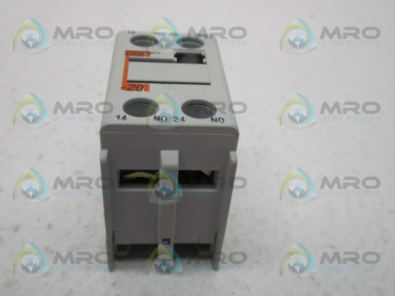 SPRECHER+SCHUH CA7-PV-20 AUXILIARY CONTACT BLOCK  NSMP