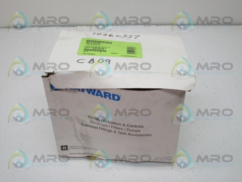 HAYWARD TB2125STE CPVC BALL VALVE 1-1/4"  NSMP