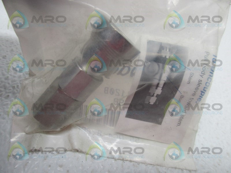 SWAGELOK SS-QC4-B-2PF SS INSTRUMENT QUICK CONNECT BODY * NEW IN FACTORY BAG *