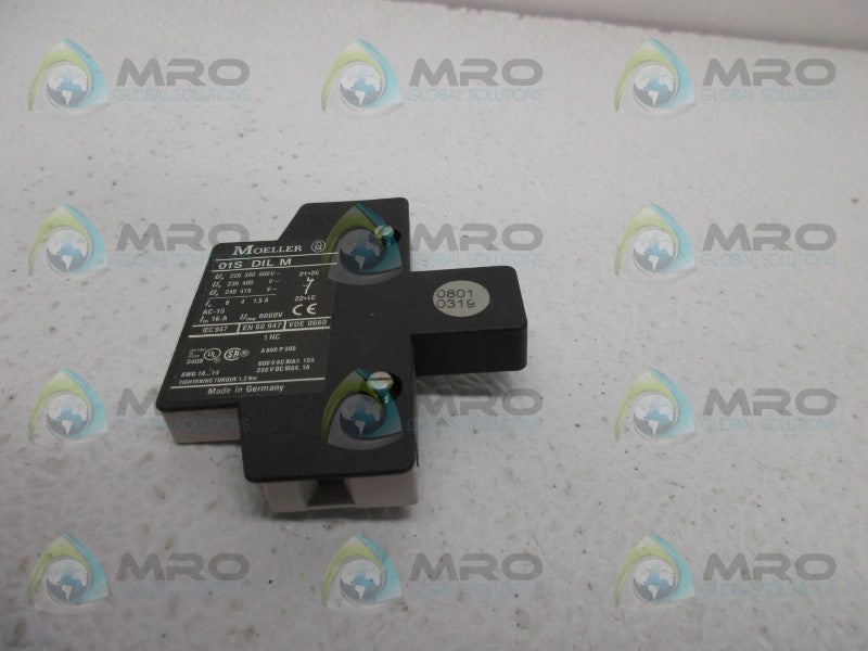 KLOCKNER MOELLER 01SDILM AUXILIARY CONTACT  NSNP