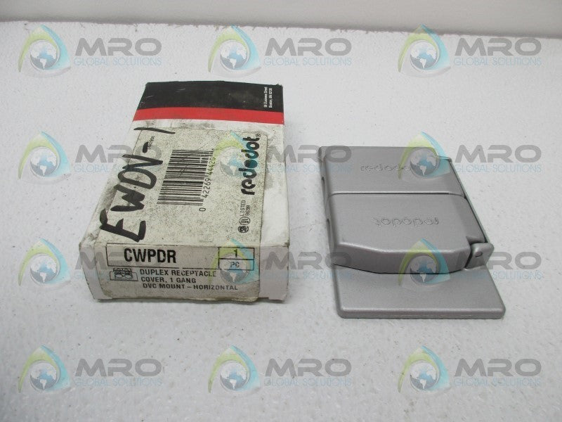 REDDOT CWPDR DUPLEX RECEPTACLE  NSMP
