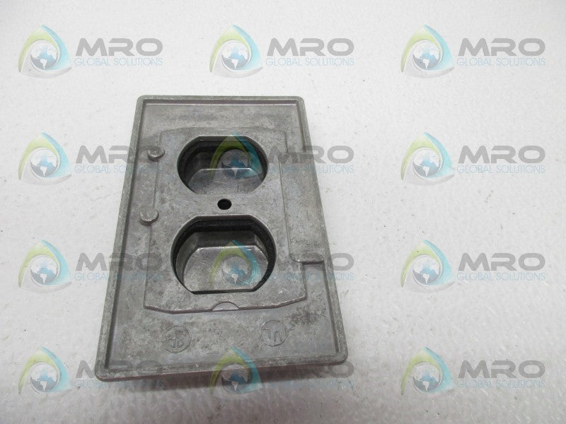 REDDOT CWPDR DUPLEX RECEPTACLE  NSMP
