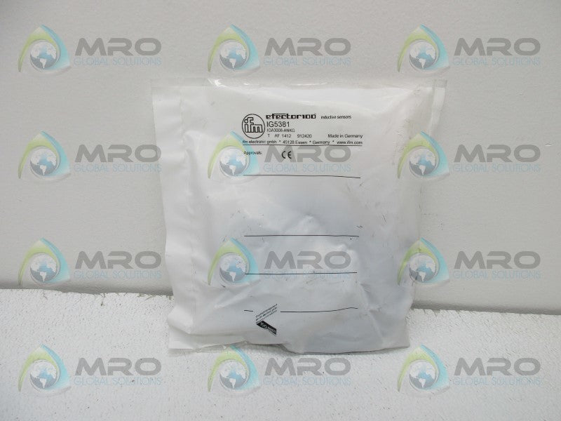 IFM EFECTOR IG5381 INDUCTIVE PROXIMITY SENSOR  NSMP
