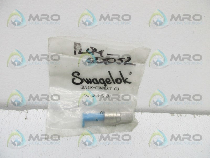 SWAGELOK SS-QC4-S-2PF QUICK CONNECT * NEW IN FACTORY BAG *