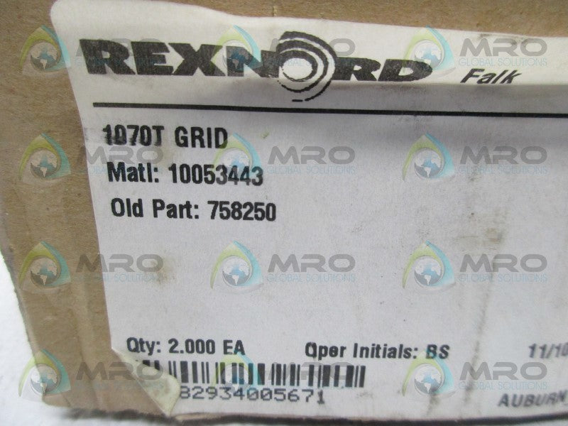 REXNORD 10053443 758250 1070T GRID  NSMP
