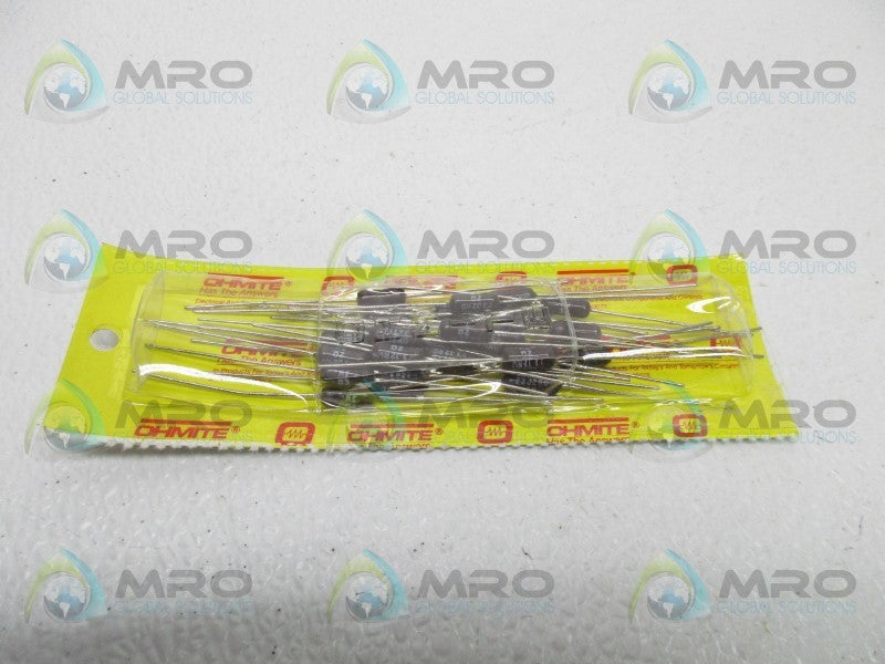 OHMITE 23J2R0 RESISTOR (PKG OF 25)  NSMP