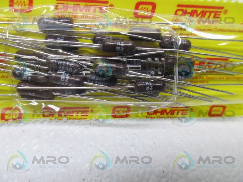 OHMITE 23J2R0 RESISTOR (PKG OF 25)  NSMP