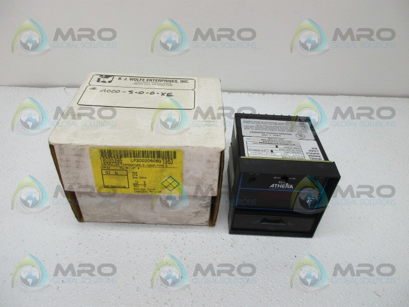 BJ WOLFE 4000-S-0-0-G09 TEMPERATURE CONTROLLER  NSMP