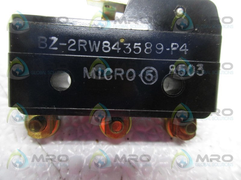MICRO SWITCH BZ-2RW843589-P4 LIMIT SWITCH  NSNP