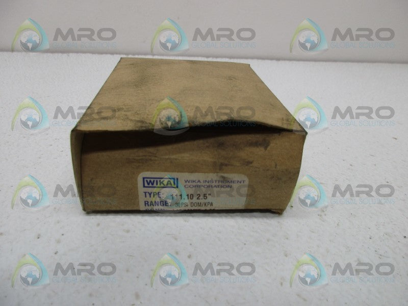 WIKA 8736227 PRESSURE GAUGE 30PSI  NSMP