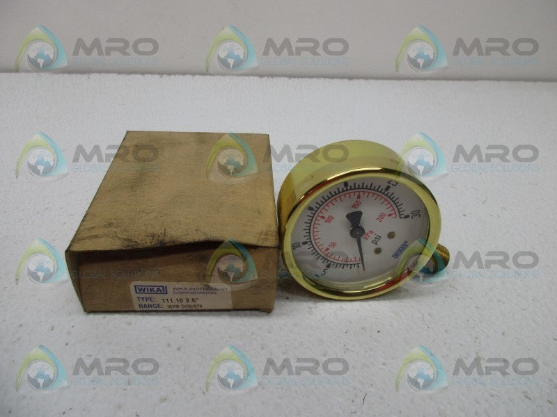WIKA 8736227 PRESSURE GAUGE 30PSI  NSMP