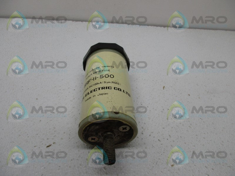 FUJI ELECTRIC SRF-II-500 SUPER RAPID FUSE  UNMP