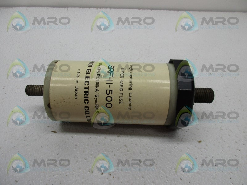 FUJI ELECTRIC SRF-II-500 SUPER RAPID FUSE  UNMP