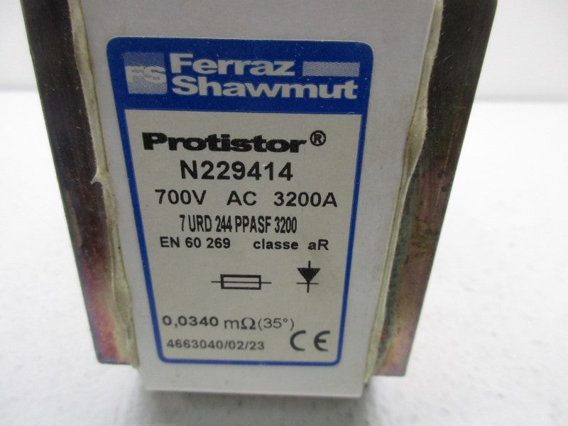 FERRAZ SHAWMUT 7URD244PPASF3200 PROTISTOR  NSNP