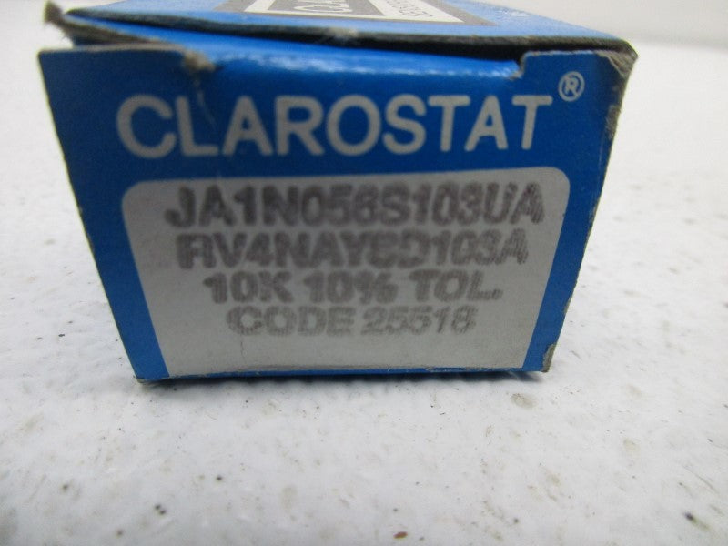 CLAROSTAT JA1N058S103UA RV4NAYCD103A POTENTIOMETER  NSMP