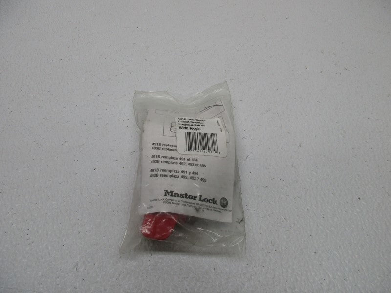 MASTER LOCK 491B CIRCUIT BREAKER LOCKOUT * NEW IN FACTORY BAG *