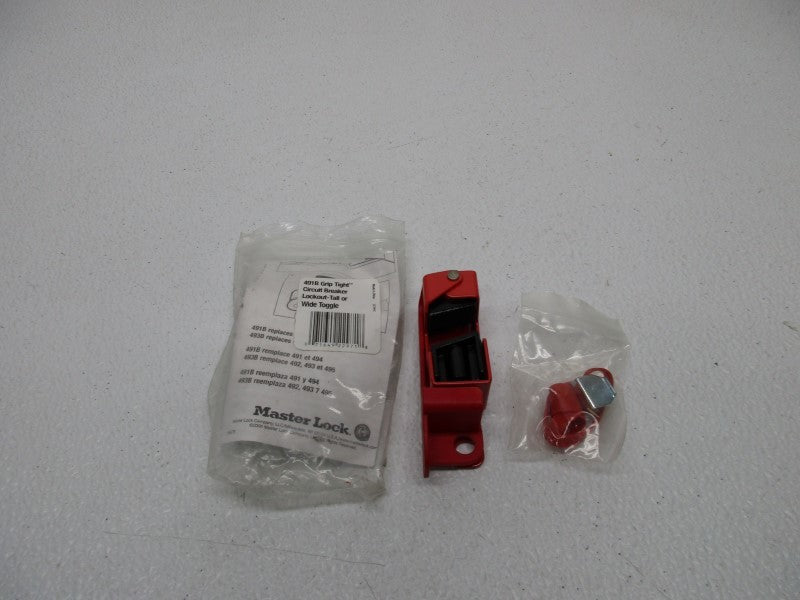 MASTER LOCK 491B CIRCUIT BREAKER LOCKOUT * NEW IN FACTORY BAG *