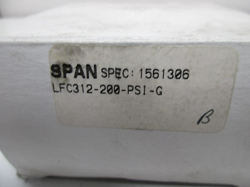 SPAN LFC312-200-PSI-G PRESSURE GAUGE  NSMP