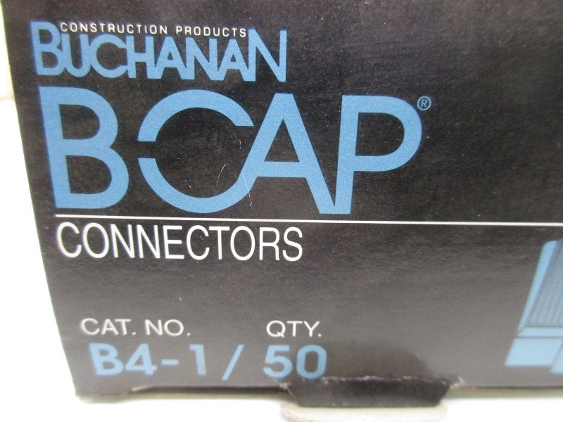 BUCHANAN B4-1 CONNECTOR (BOX OF 50)  NSMP