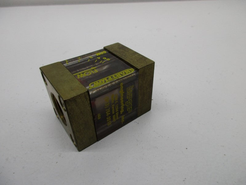 BURGER 150PSI MAX 240'F 116'C MAX FLOW METER  NSNP